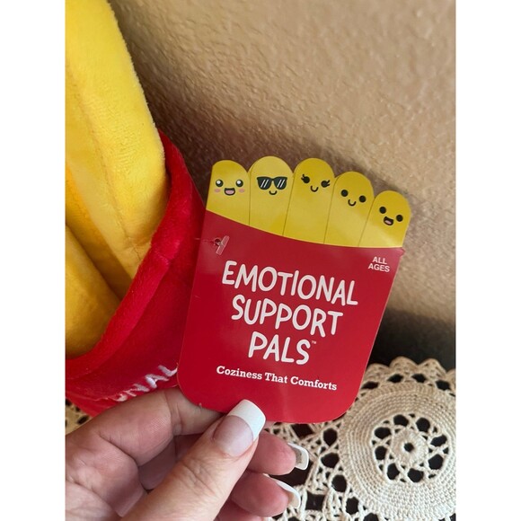 NWT Emotional Support Fries Plush - Picture 3 of 4